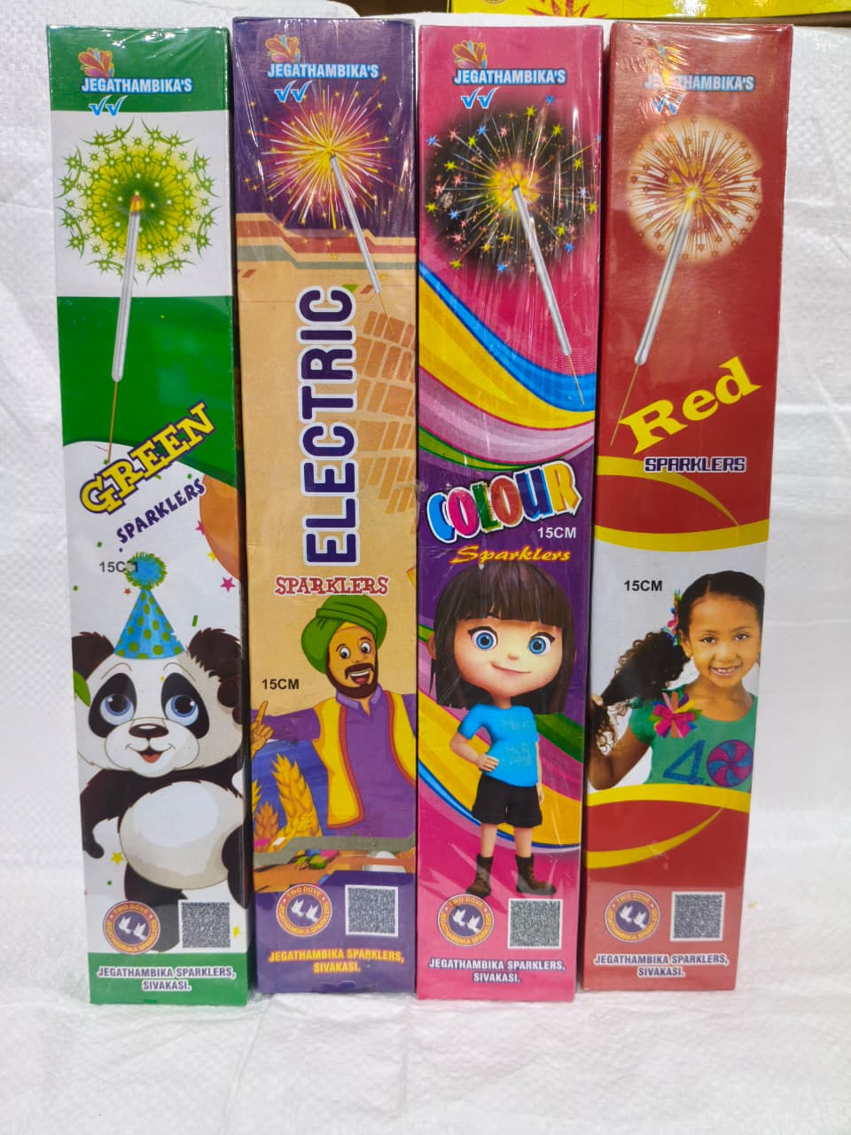15 Cm Sparklers Red